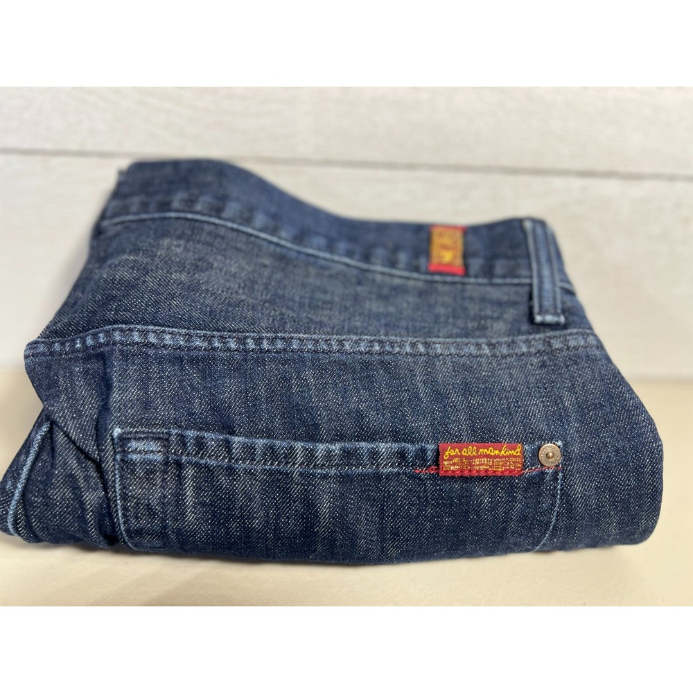 7 Seven for All Mankind Carsen 36x27 Mens Jeans Denim Pants Medium Wash